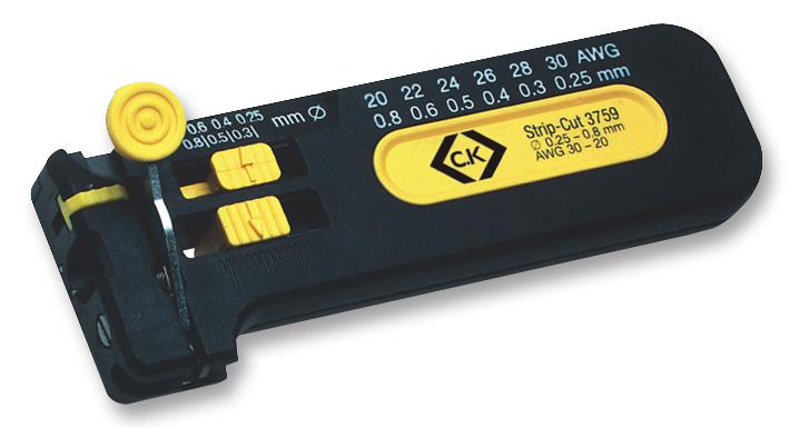 Ck Tools 330012 Micro Wire Stripper, 0.25-0.8mm