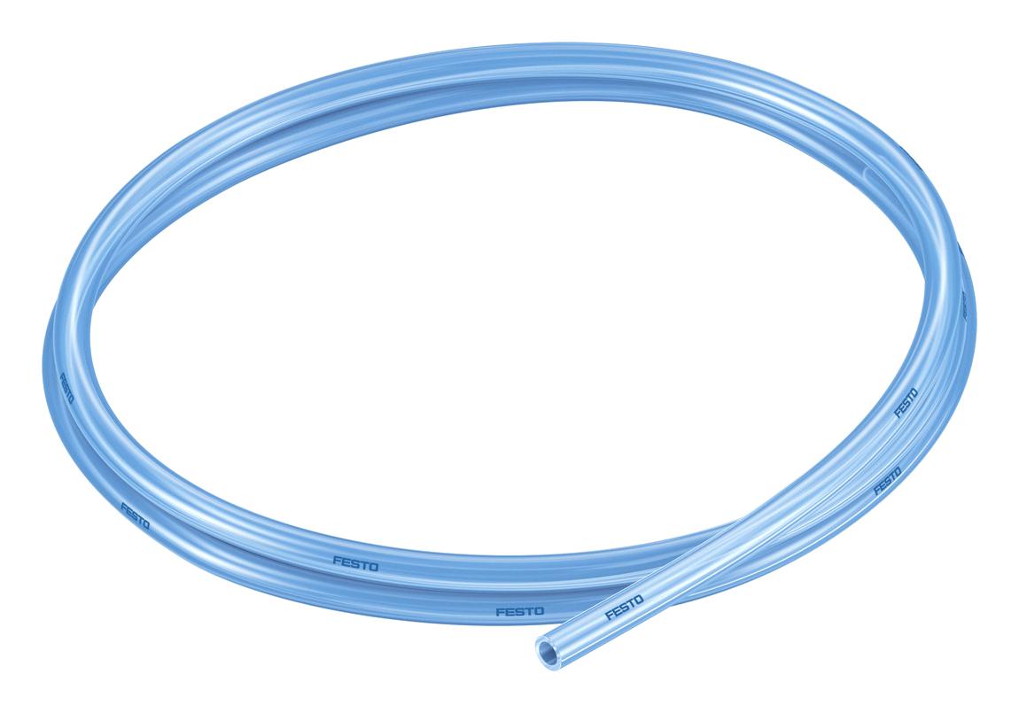 Festo Pun-H-6X1-Tbl Plastic Tubing, 10Bar, Pu, 50M, Blue