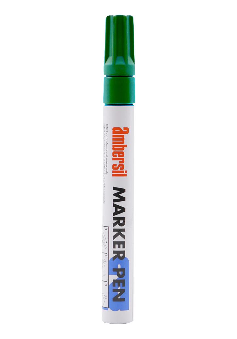 Ambersil Marker Pen Green, 3mm Coating, Paint, Pen, Green, 0.0215G