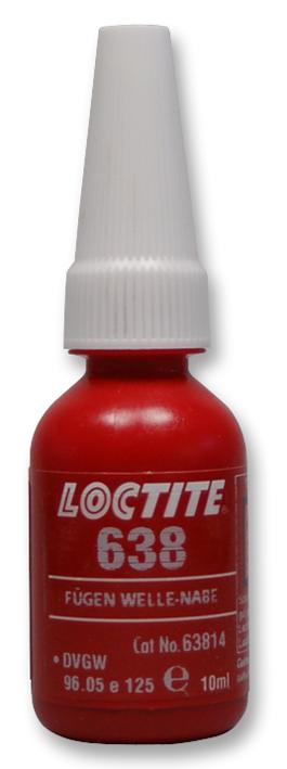 Loctite 638. Urethane Methacrylate, Bottle, Grn, 10Ml