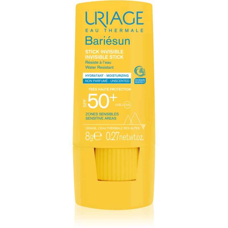 Uriage Bariésun Invisible Stick SPF 50+ protection stick for sensitive areas SPF 50+ 8 g