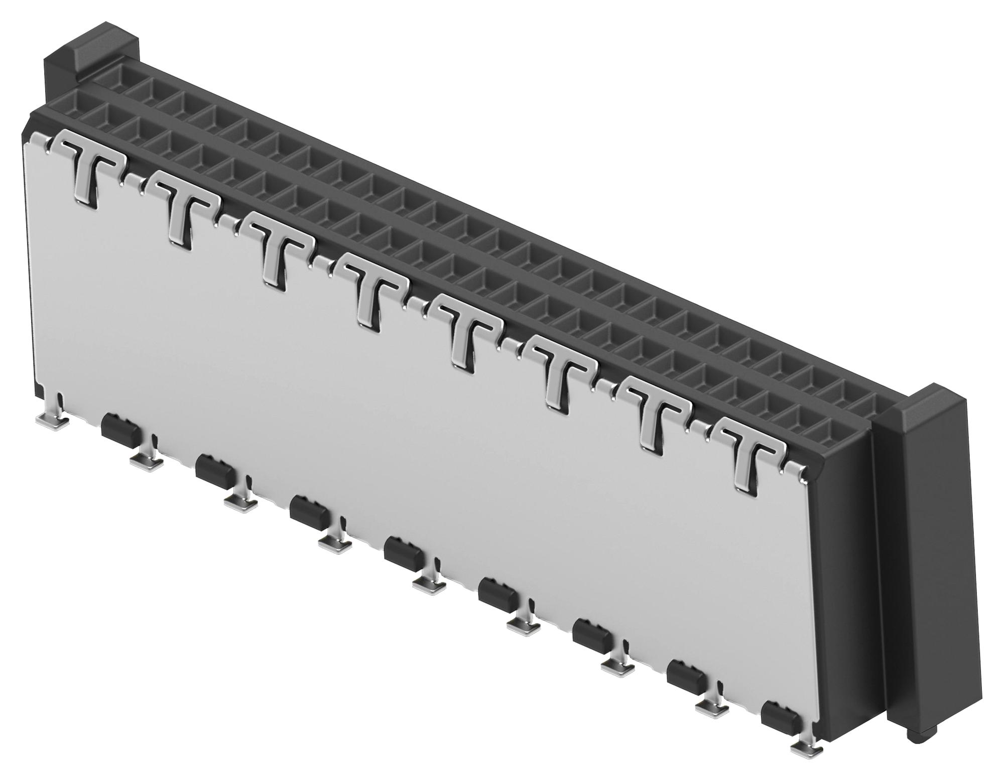 Erni / Te Connectivity 354178-E Mezzanine Conn, Rcpt, 50Pos, 2Row, 1mm