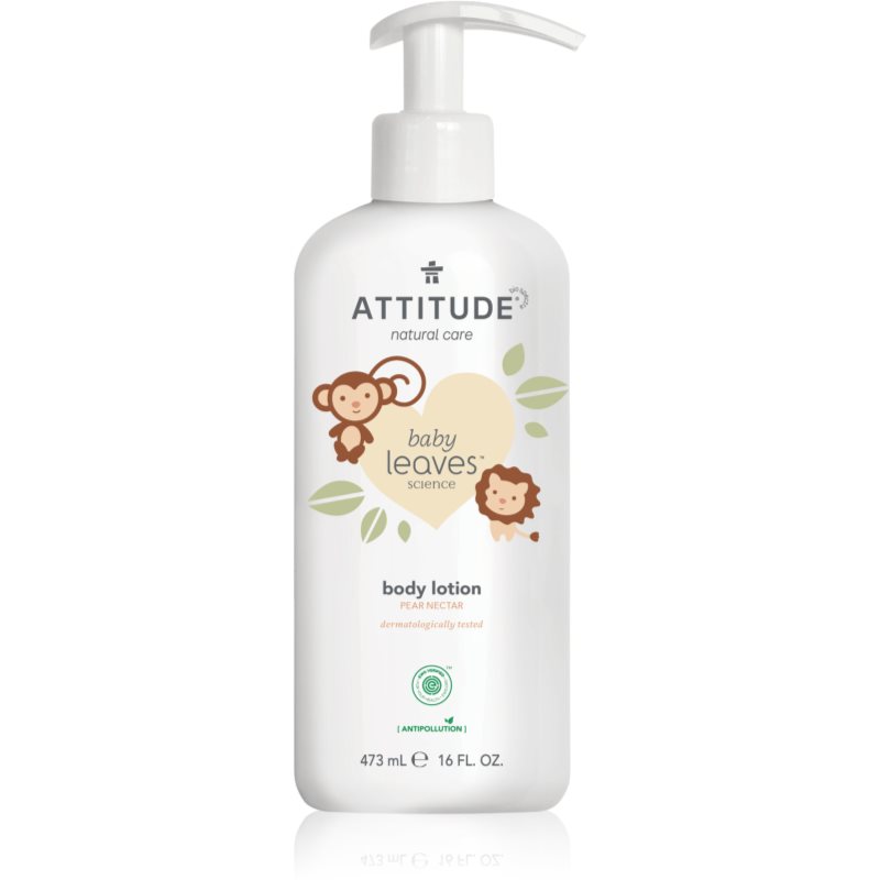 Attitude Baby Leaves Pear Nectar natural baby lotion 473 ml