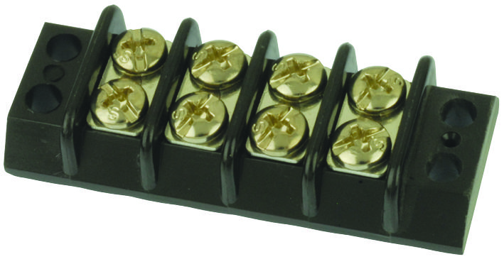 Marathon Special Products 104 Terminal Block, Barrier, 4 Position, 22-12Awg