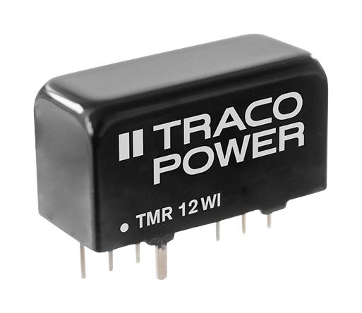 TRACO Power Tmr 12-2423Wi Dc-Dc Converter, 15V/-15V, 0.4A