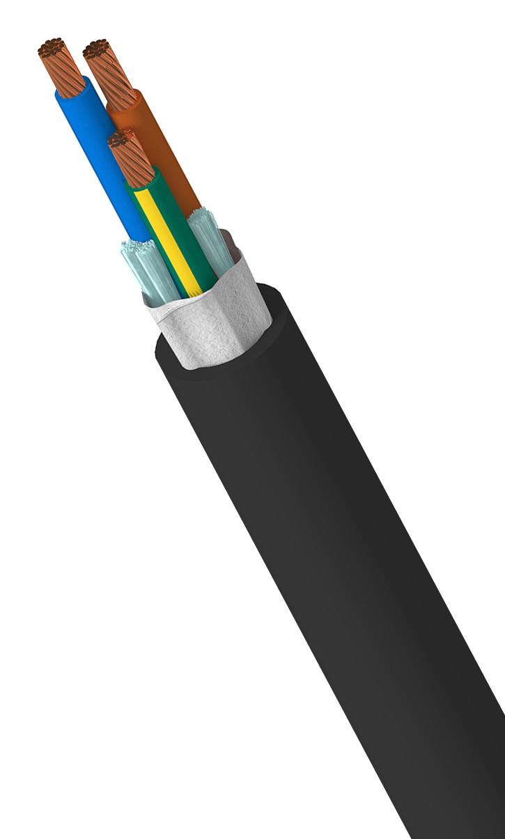 Belden 19509 B59250 Multicore Cable, 3Core, 18Awg, 76.2M