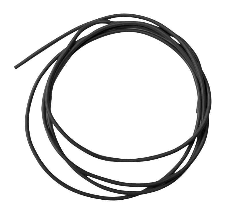 Mueller Electric Wi-M-20-10-0 Wire, 10Ft, 20Awg, Blk, Silicone Rubber