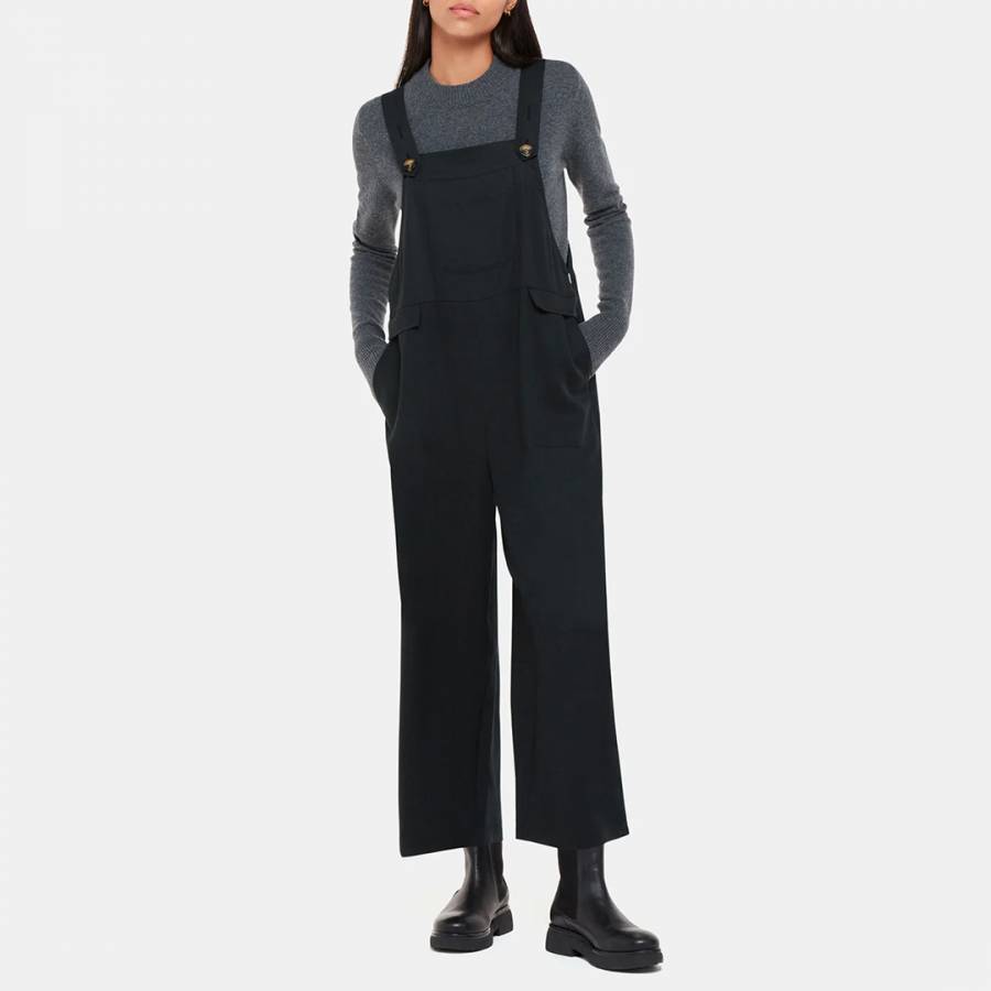 Black Riley Dungarees