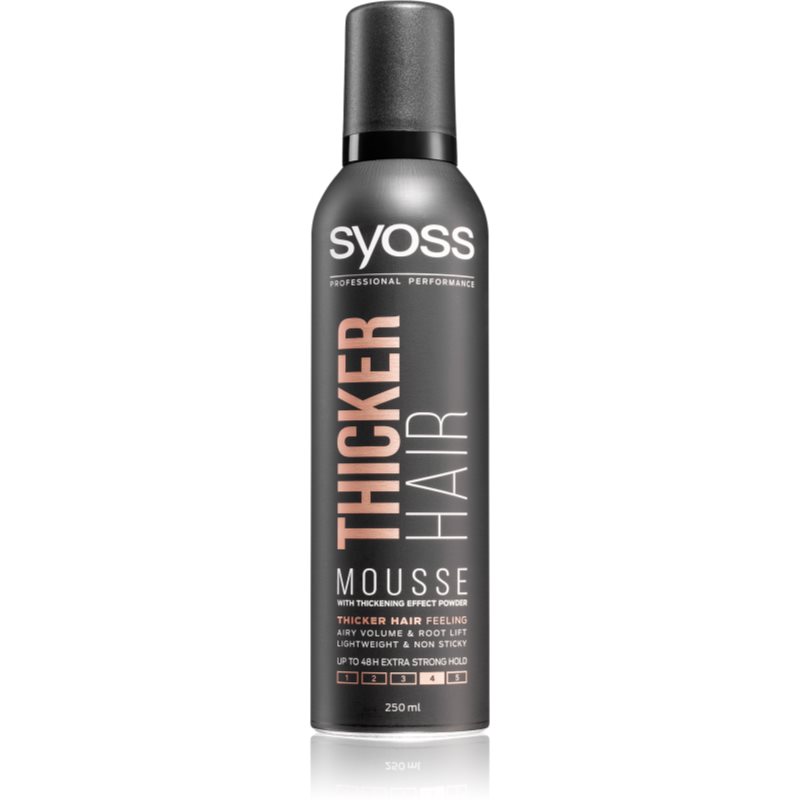 Syoss Thicker Hair Styling Mousse 250 ml