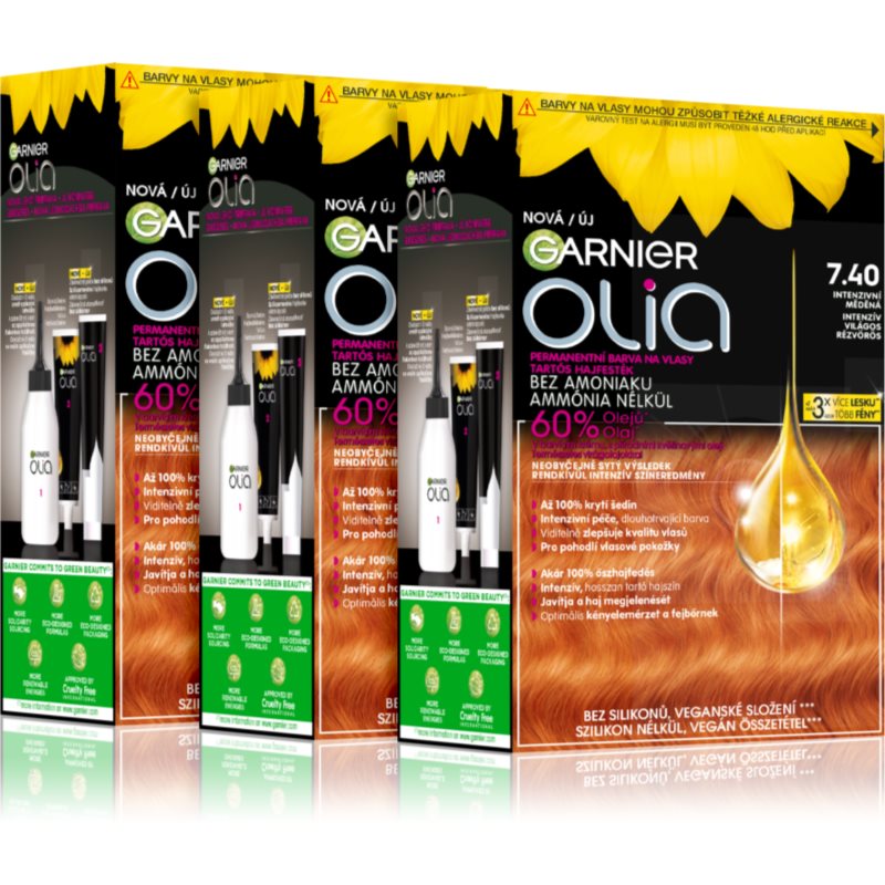 Garnier Olia Big Kit permanent hair dye (economy pack)