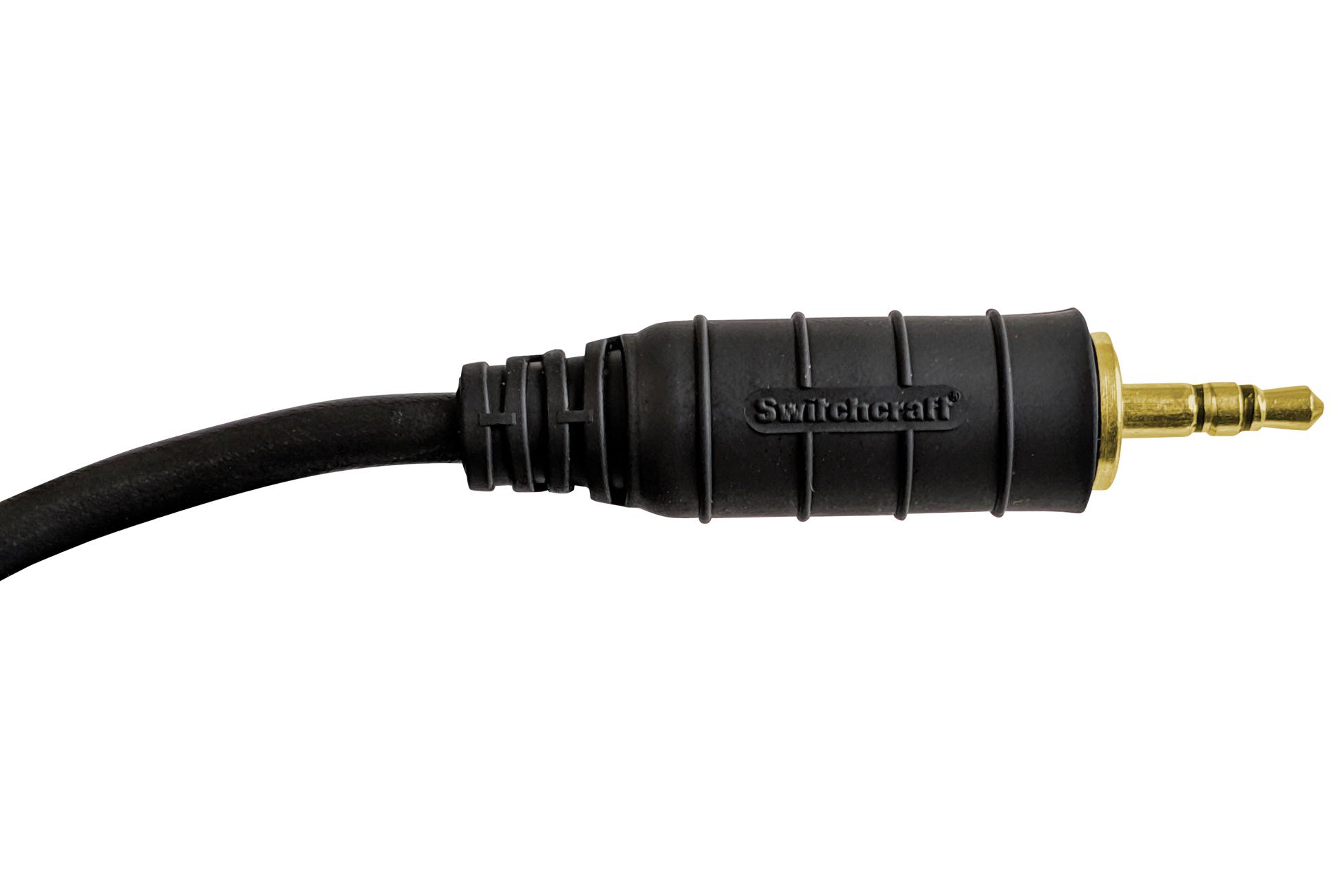 Switchcraft/conxall 35Hdsau12 3.5mm Sld Stereo Plug .12 Gold, Rohs