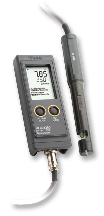 Hanna Instruments Hi-991300N Range Meters, Ph, Ec, Tds, Temperature