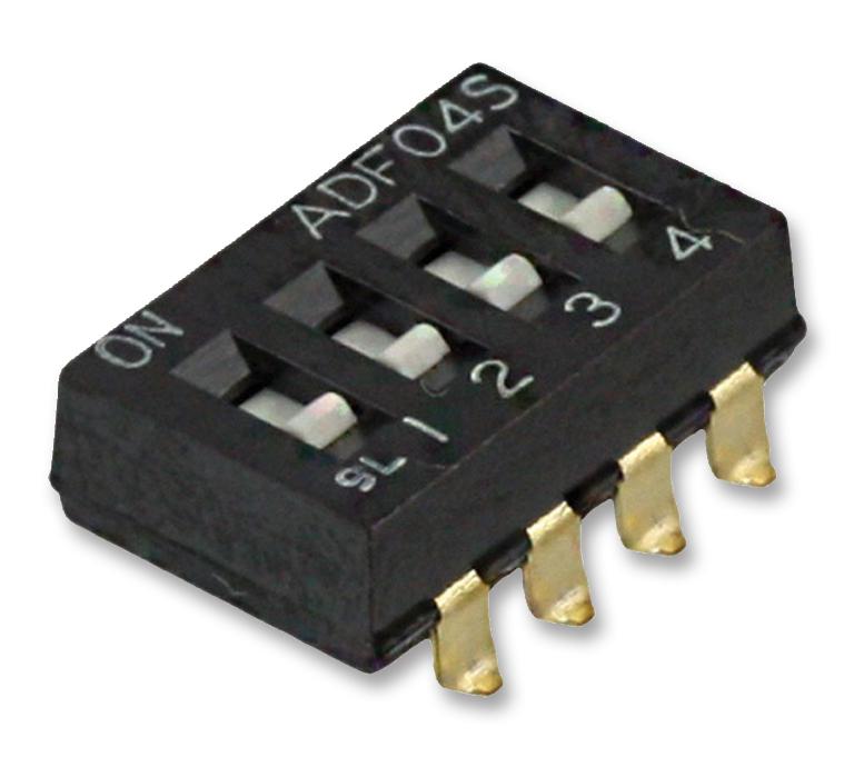 Alcoswitch / Te Connectivity 1-1825059-2 Dip Switch, 3Pos, 0.1A, 24V, Smd