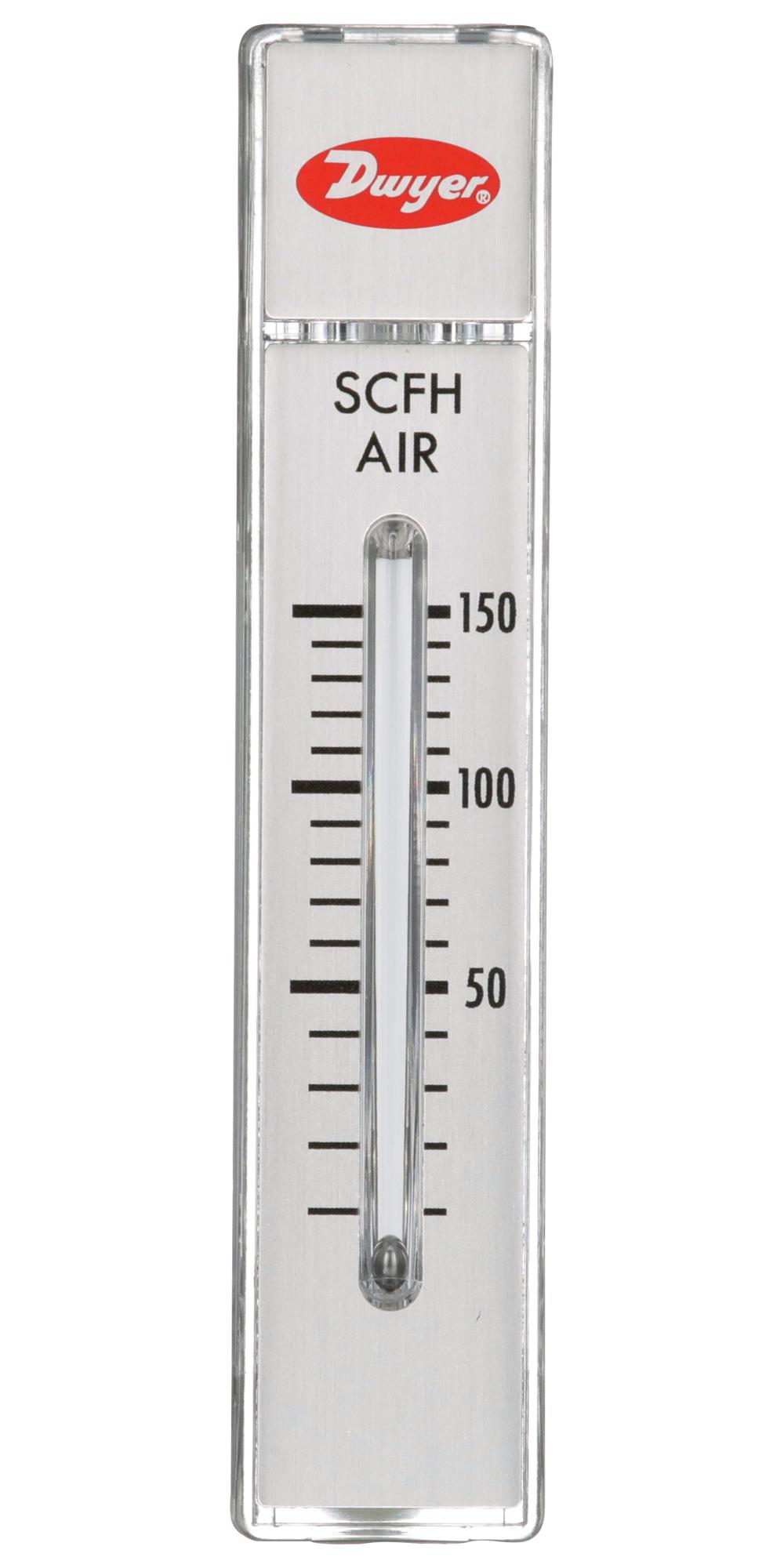 Dwyer Rma-151 Air Flowmeter, 100Psi, 50Ccm, 1/8