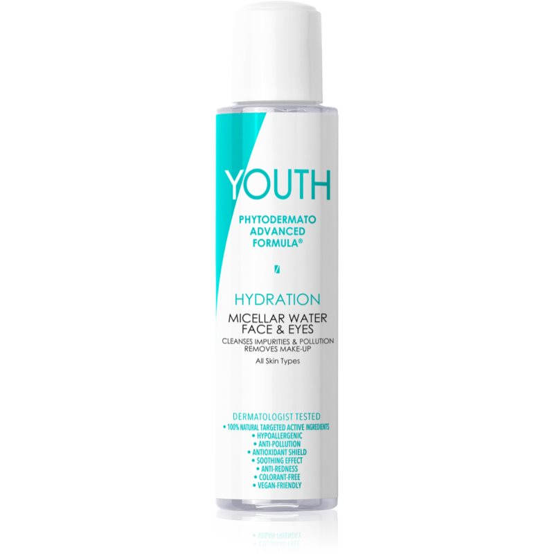 YOUTH Hydration Micellar Water Face & Eyes cleansing micellar water for face and eyes 100 ml