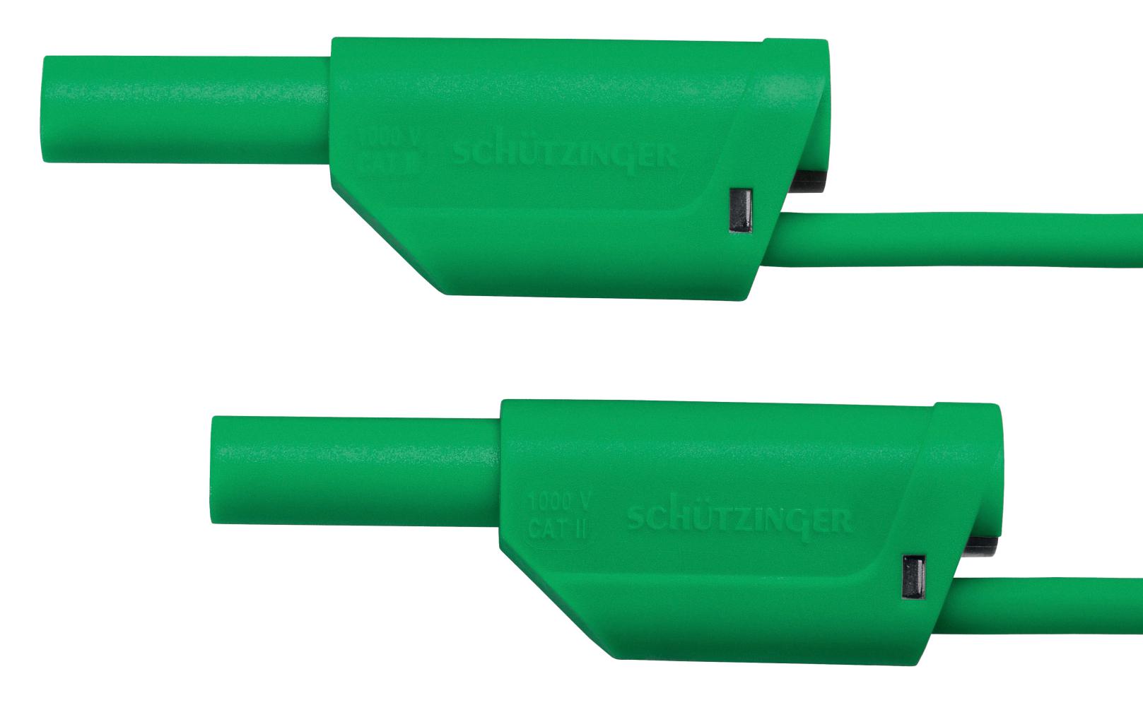 Schutzinger Vsfk 5000 / 1 / 50 / Gn Test Lead, Stackable Banana Plug, 500mm
