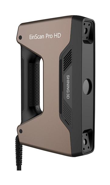 Einscan Pro Hd 3D Scanner, Handheld, Led, 0.2mm