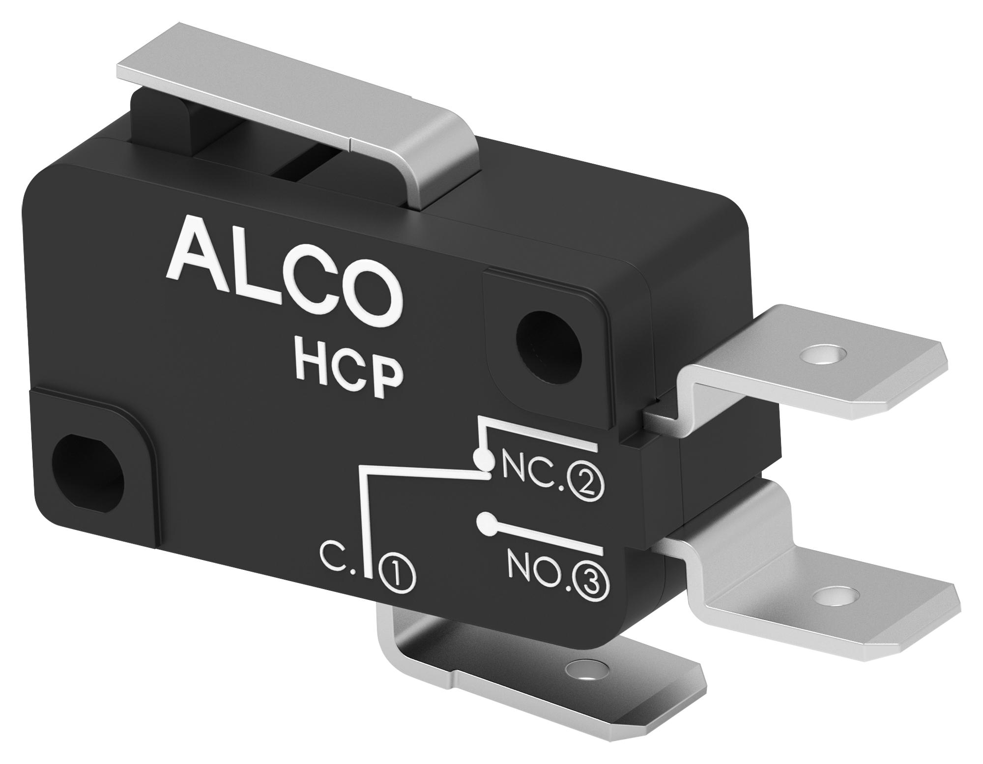 Alcoswitch / Te Connectivity Hcp10Dte1L04. Microswitch, Spdt, 10A, 250Vac