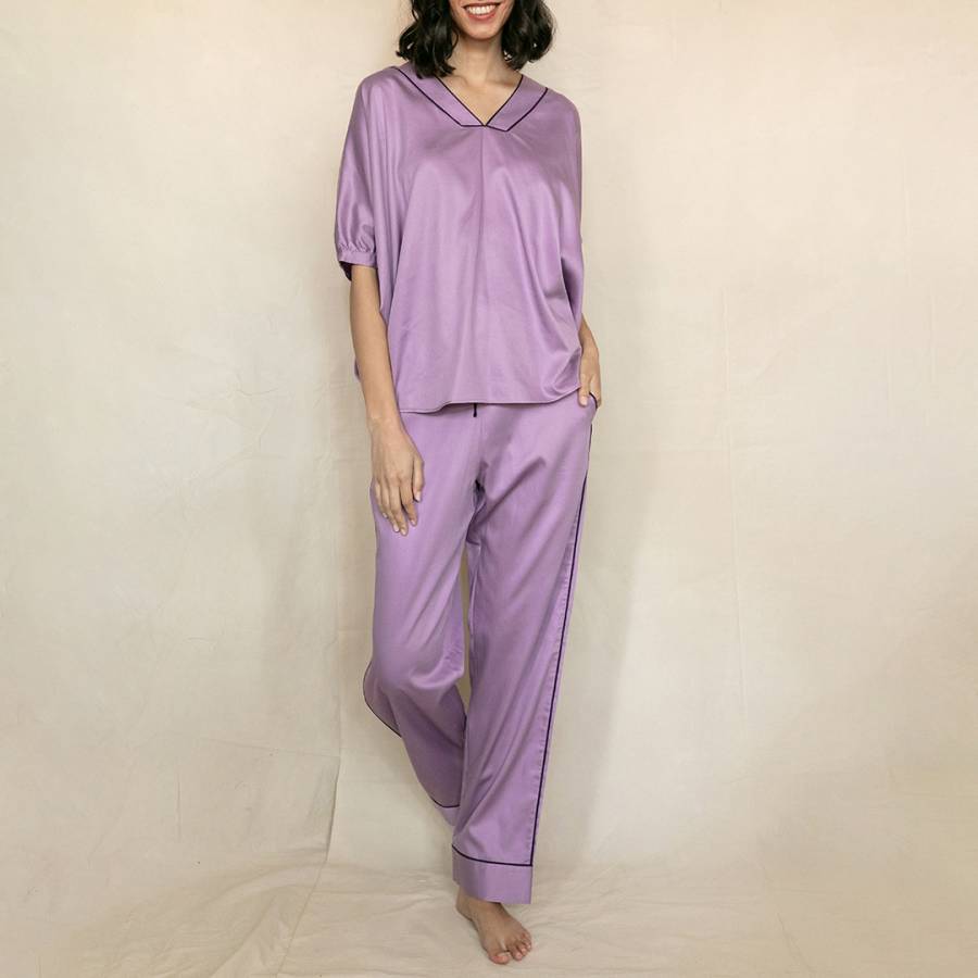 Lilac Wimbledon Lilac Pyjama Set