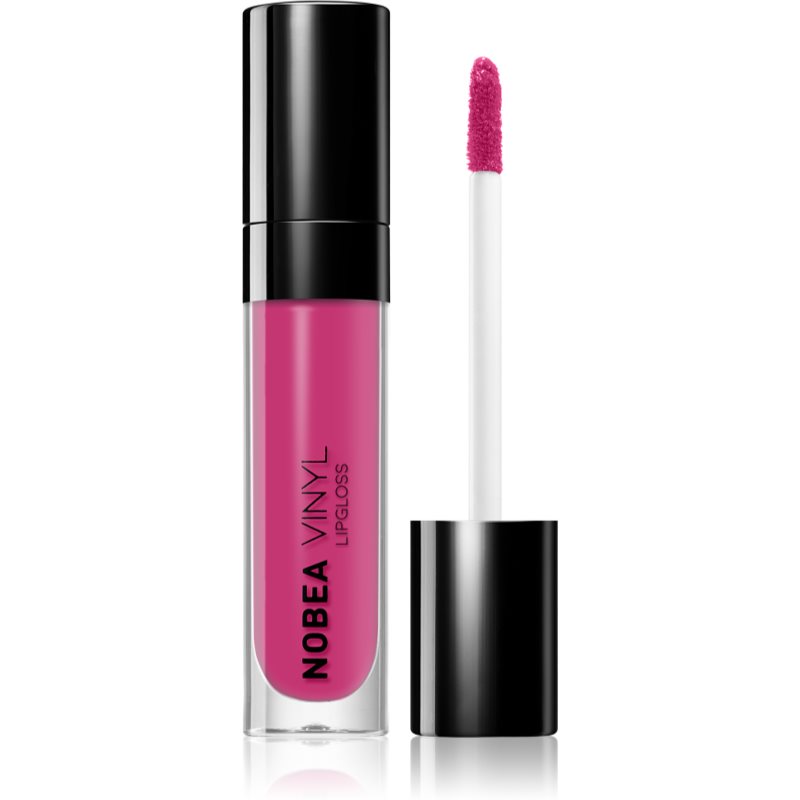 NOBEA Colourful Vinyl Lipgloss vinyl effect lip gloss Bergonia pink 7 ml