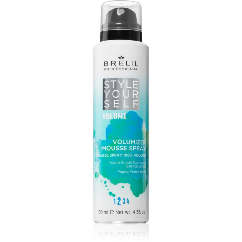 Brelil Professional Elasticizing & Frizz-Free Shampoo volumising hair foam for double the volume 150 ml