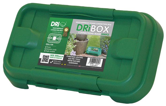 Dribox Fl-1859-200 Green Dri Box 200, Ip55 Weatherproof Green