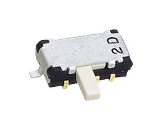 NIDEC Components Cms-2212Tb Slide Switch, Dpdt, 0.1A, 12Vdc, Smd