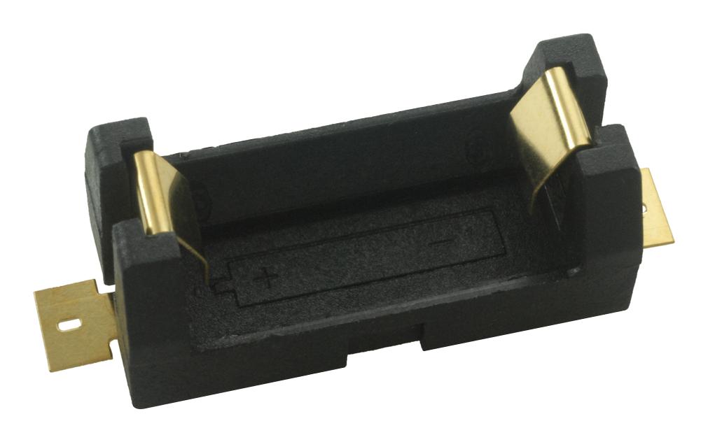 Keystone 1016 Batt Holder, 1/2Aa X 1, Smd