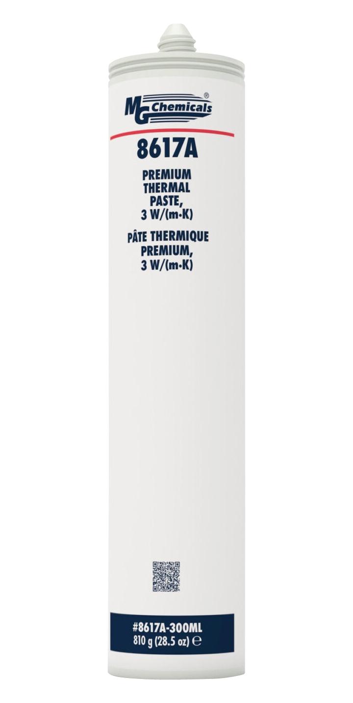 MG Chemicals 8617A-300Ml Premium Thermal Paste, Cartridge, 300Ml