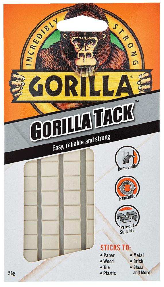 Gorilla 3144101 Gorilla Tack - Adhesive Pads (84Pc)