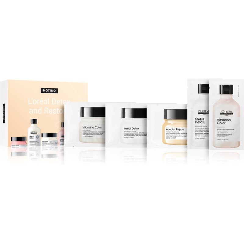 Beauty Discovery Box Notino L'Oréal Detox and Restore set for women