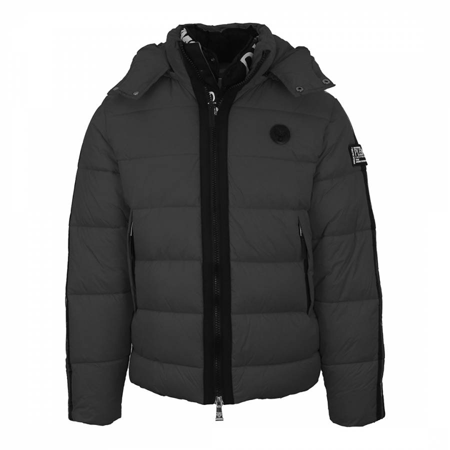 Charcoal Insulated Puffer Jacket
