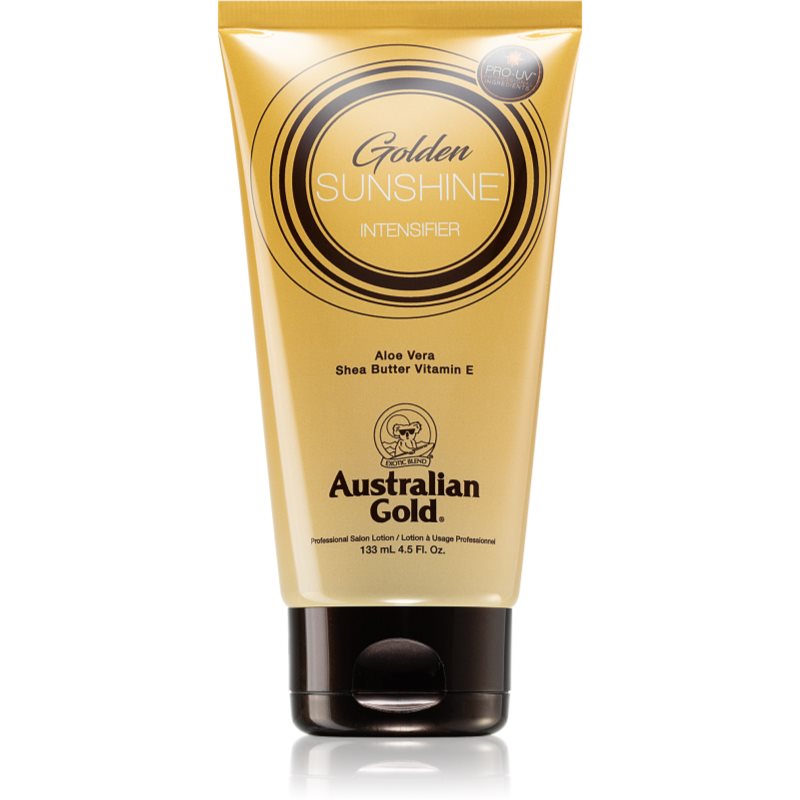 Australian Gold Gold Sunshine bronzing lotion for tan enhancement 130 ml
