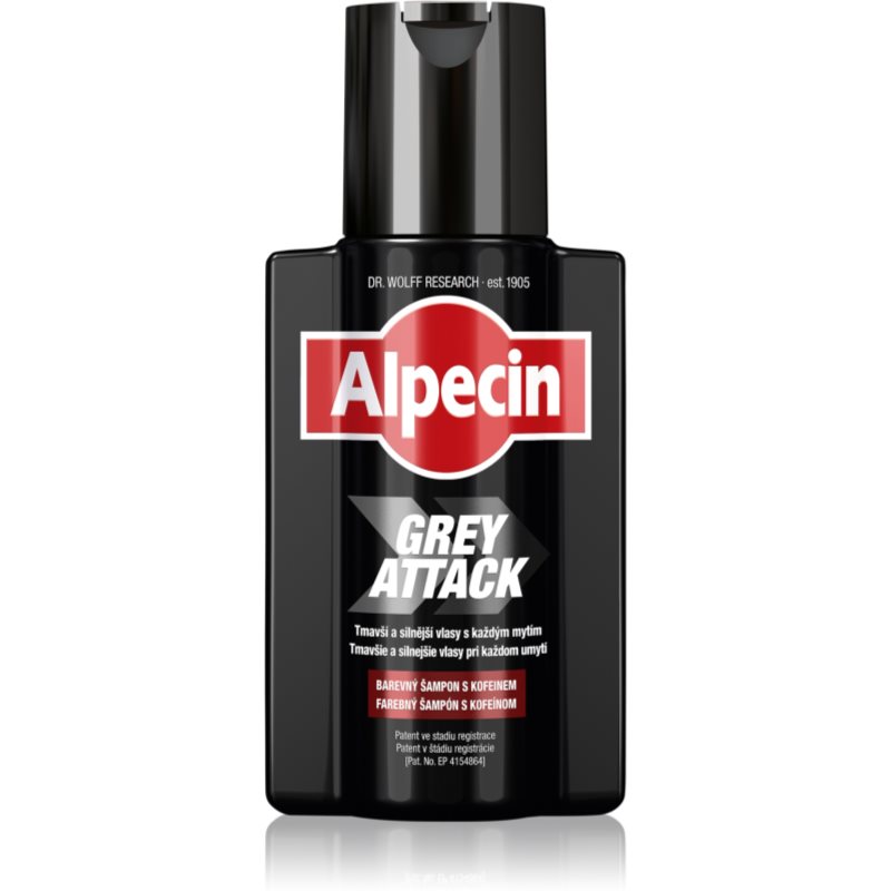 Alpecin Grey Attack caffeine shampoo against hair greying for men 200 ml