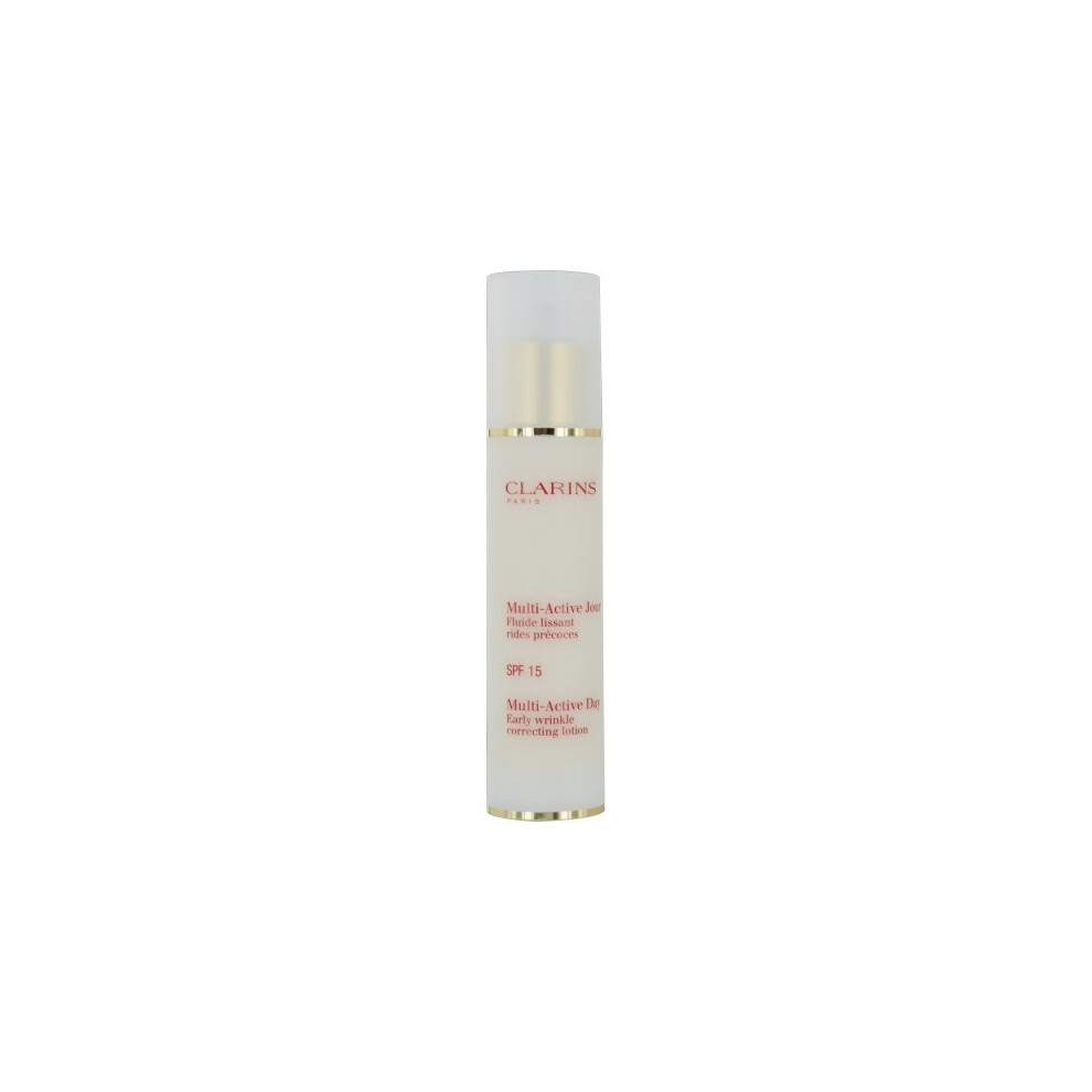 Clarins Multi-Active Day SPF 15 Early Wrinkle Correcting Lotion, 1.7 Ounce