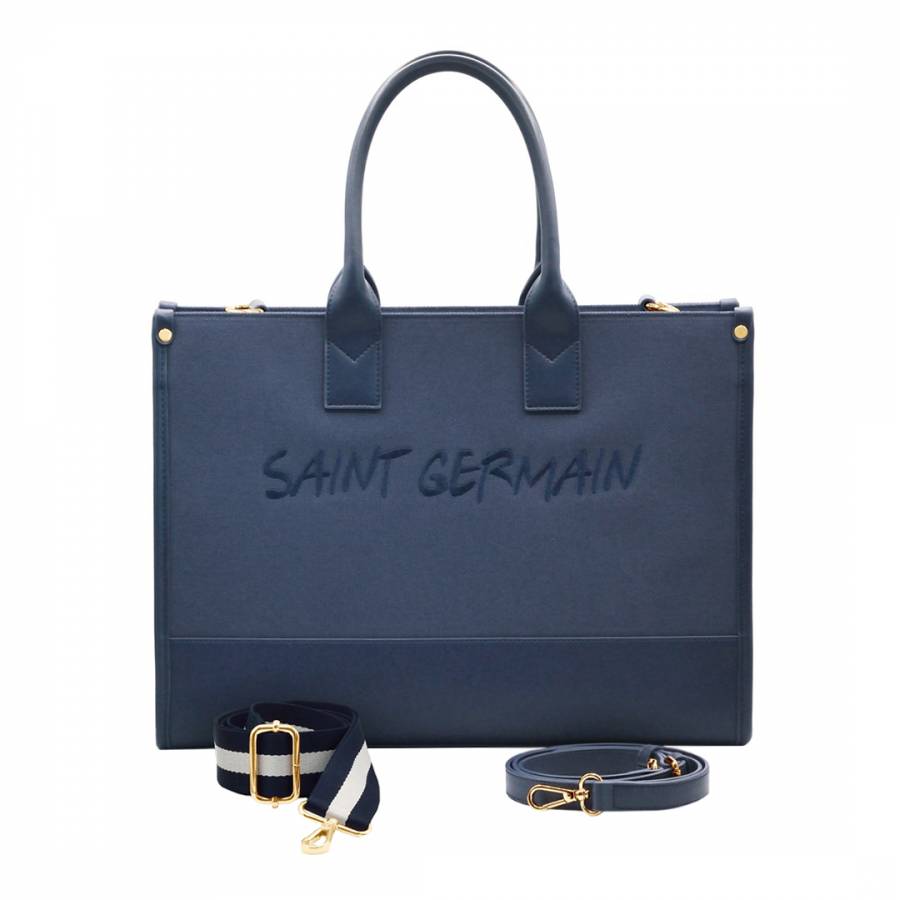 Navy Quartier Latin Tote Bag