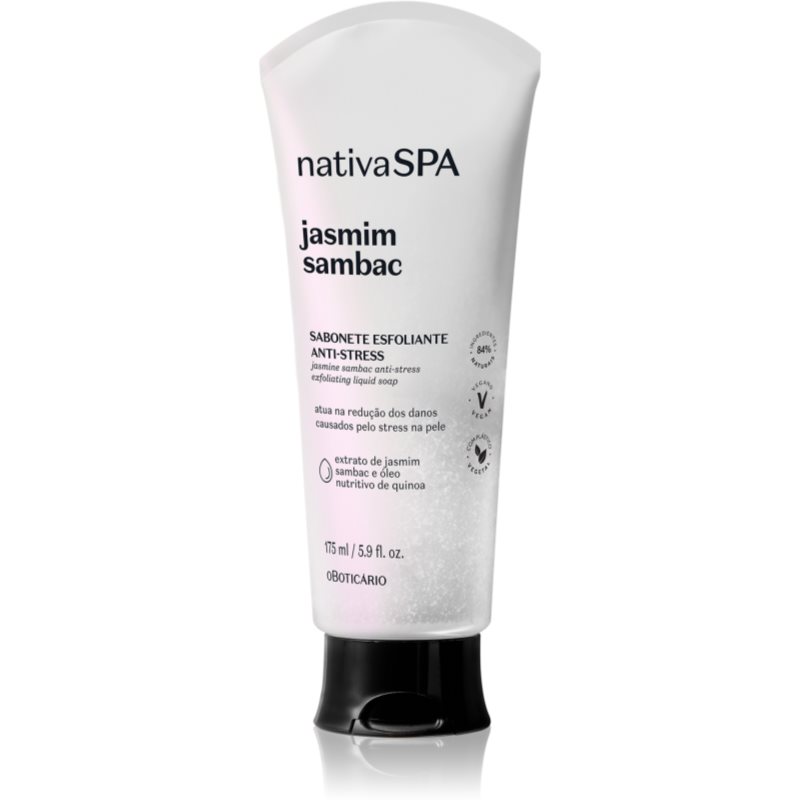 oBoticário Nativa SPA Jasmim Sambac liquid soap for the body 175 ml