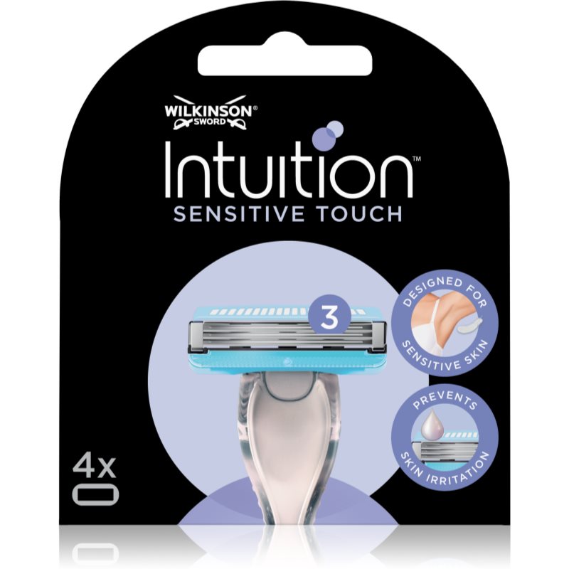 Wilkinson Sword Intuition Sensitive Touch spare heads 4 pc