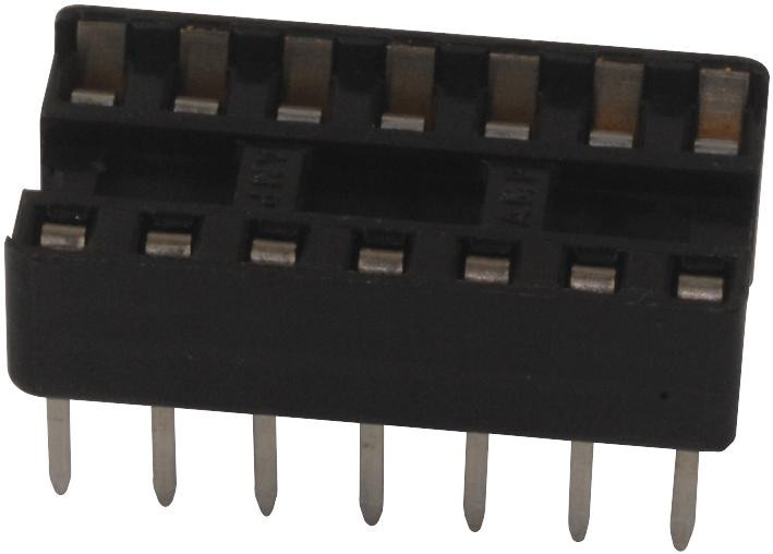 Te Connectivity/partner Stock 1-1825094-3 Ic & Component Skt, 14Pos, Dip, 2.54mm