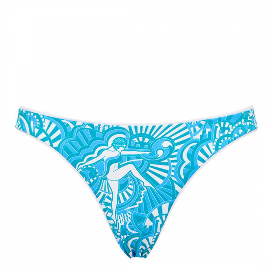 Blue Cosmic Dancer Eltham Bikini Bikini Bottom