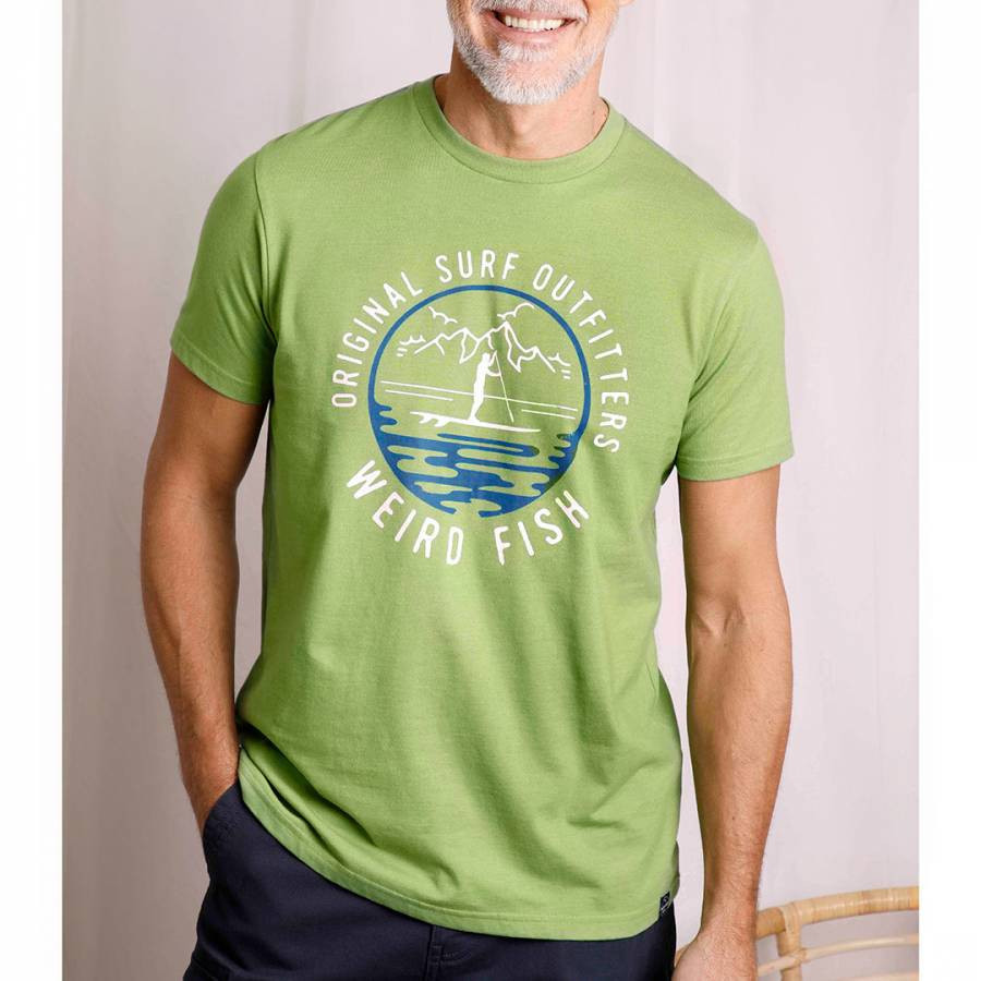 Green Paddle Graphic T-Shirt