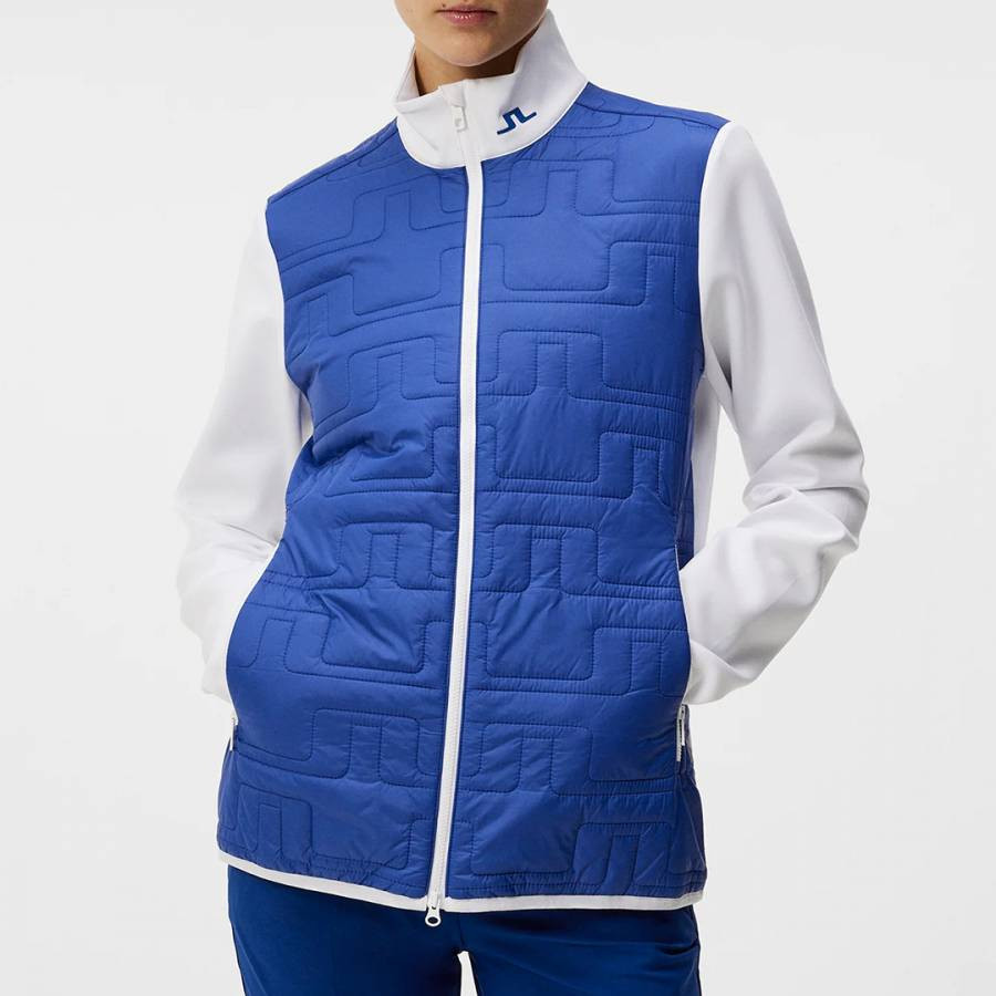 Blue Stefania Hybrid Jacket