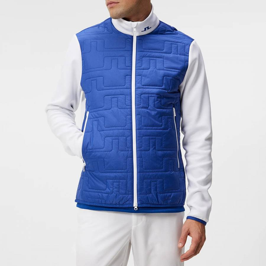 Blue Stefano Hybrid Jacket