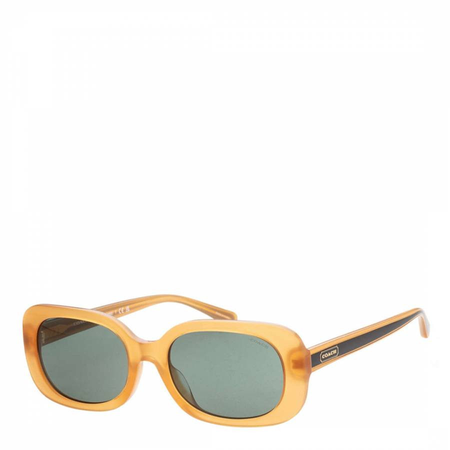 Women's Coach Orange Sunglasses 56mm