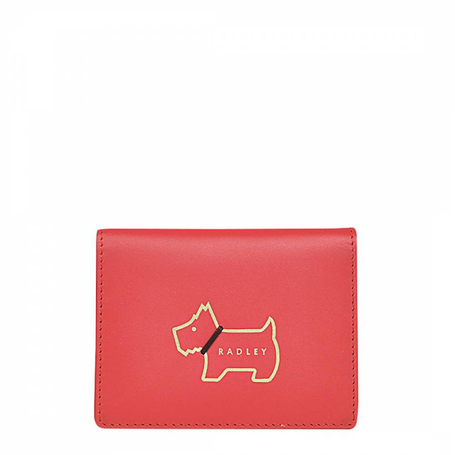 Red Heritage Dog Outline Small Cardholder