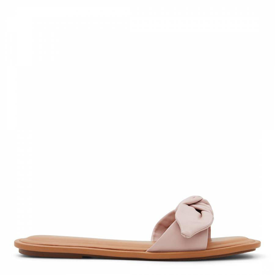 Light Pink Carranaria Flat Sandals