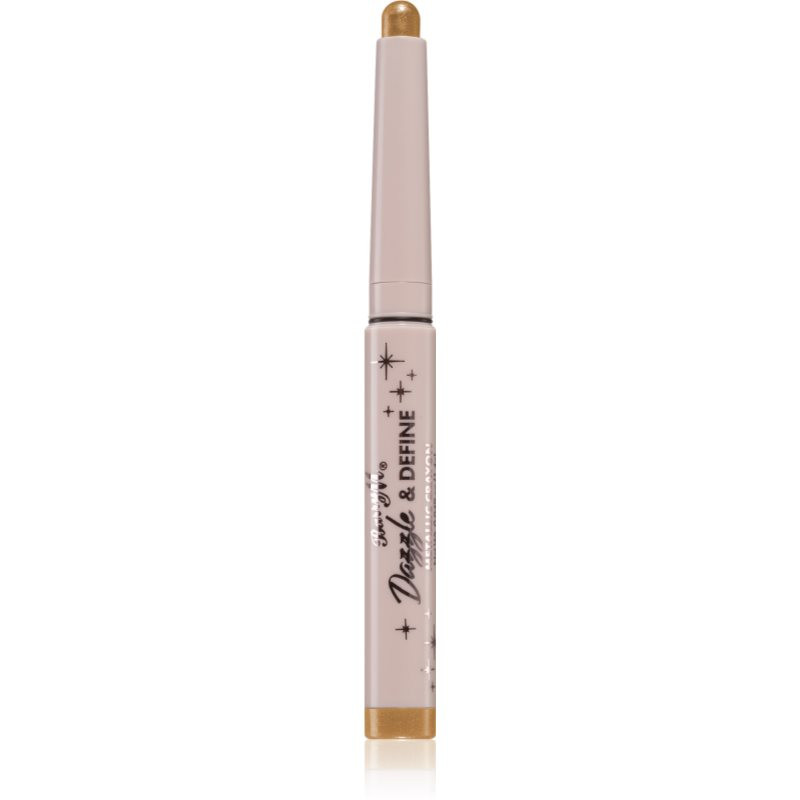 Barry M Dazzle & Define Metallic Crayon eyeshadow stick shade Gold 1,4 g