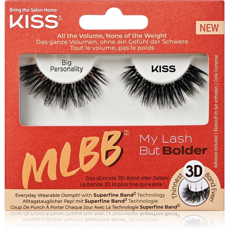 KISS My Lash But Bolder false eyelashes Big Personality 1 pair