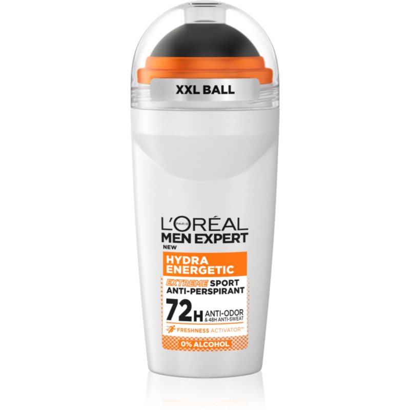 L’Oréal Paris Men Expert Hydra Energetic antiperspirant roll-on against odour and sweating 50 ml