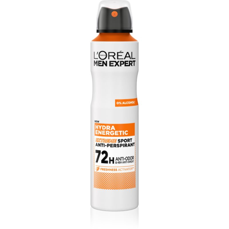 L’Oréal Paris Men Expert Hydra Energetic antiperspirant spray against odour and sweating 150 ml